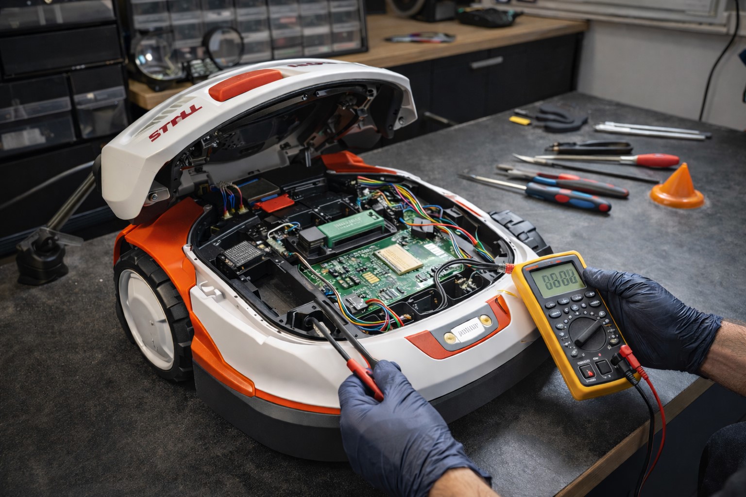 Service für Mähroboter